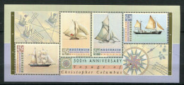 Australie ** Bloc 17 - Voiliers - Voyage De Christophe Colomb - Mint Stamps