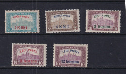 Hungary 1918/20 Overprint MNH CV 39 Euro 16128 - Nuevos