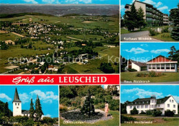 73672384 Leuscheid Fliegeraufnahme Kurhaus Windeck Haus Waldesruh Haus Westerwal - Windeck