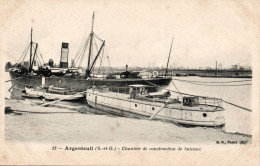 95 ARGENTEUIL - Chantier De Construction De Bâteaux - Argenteuil