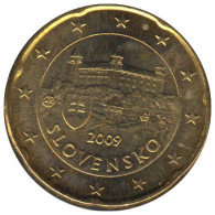 SQ02009.1 - SLOVAQUIE - 20 Cents - 2009 - Slowakei