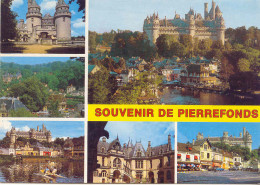 CPM - SOUVENIR DE PIERREFONDS - CHATEAU - Ile-de-France