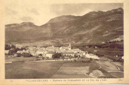 CPA - VILLARS-DE-LANS - ROCHER DE CORNAPION ET LE COL DE L'ARC (TRES BEAU CLICHE - ECRITE EN 1925) - Villard-de-Lans