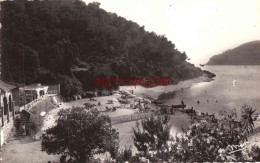 CPSM SAINT JEAN CAP FERRAT - LA PLAGE DU GRAND HOTEL - Saint-Jean-Cap-Ferrat