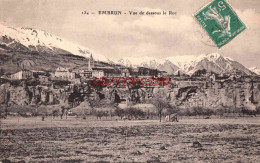 CPA EMBRUN - VUE DE DESSOUS LE ROC - Embrun