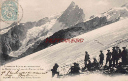 CPA LA MEIJE - CHASSEURS ALPINS VUE DU GLACIER DU LAC - Other & Unclassified