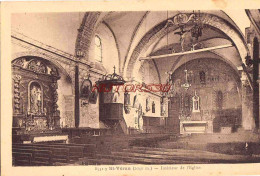 CPA SAINT VERAN - INTERIEUR DE L'EGLISE  - Other & Unclassified