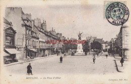 CPA MOULINS - LA PLACE D'ALLIER - Moulins