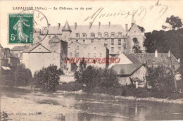 CPA LAPALISSE - LE CHATEAU VU DU QUAI - Lapalisse