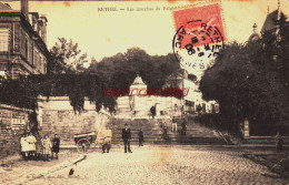 CPA RETHEL - ARDENNES - LES MARCHES DU PALAIS - Rethel