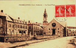 CPA GIVET - FROMELENNES - ARDENNES - LA GRAND' PLACE - Givet