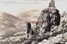 CPA ROCHEBONNE - ARDECHE - LES RUINES - Other & Unclassified