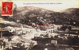 CPA AUBENAS - VUE DU PONT D'AUBENAS - Aubenas