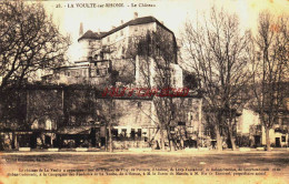 CPA LAVOULTE SUR RHONE - ARDECHE - LE CHATEAU - Autres & Non Classés