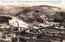 CPA PONT D'AUBENAS - PANORAMA - Autres & Non Classés