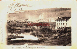 CPA LA LOUVESC - VUE DE L'ETANG - La Louvesc