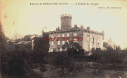 CPA DESAIGNES - ARDECHE - LE CHATEAU DU VERGIER - Other & Unclassified