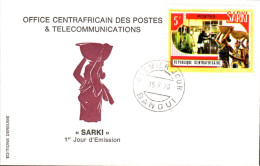CENTRAFRIQUE FDC 1970 SARKI - Central African Republic