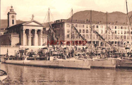 CPA NICE - LES TORPILLEURS DANS LE PORT - Navegación - Puerto