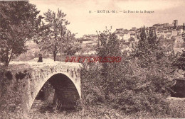 CPA BIOT - LE PONT DE LA BRAGUE - Biot