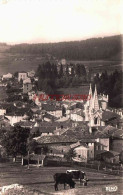 CPSM LA LOUVESC - ARDECHE - VUE DU CENTRE - La Louvesc