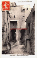 CPA SISTERON - BASSES ALPES - QUARTIER DE FONS CHAUDE - Sisteron