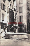 CPSM FORCALQUIER - BASSES ALPES - FONTAINE SAINT MICHEL - Forcalquier