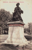 CPA MOULINS - ALLIER - STATUE DE BANVILLE - Moulins