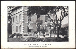 30-0014 - Carte Postale GARD (30) - REMOULINS - Villa Des Cigales - Remoulins