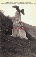 CPA AMBERIEU - MONUMENT DES BALMETTES - Unclassified