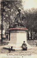 CPA MOULINS - DSTATUE DE THEODORE DE BANVILLE - Moulins