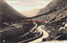 CPA MERENS - ARIEGE - LACETS DE LA ROUTE - Autres & Non Classés