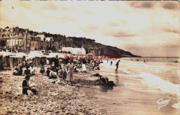 CPSM VILLERS SUR MER - CALVADOS - LA PLAGE - Villers Sur Mer