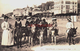 CPA TROUVILLE - CALVADOS - CAVALERIE DE LA PLAGE - Trouville