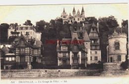 CPA TROUVILLE - CALVADOS - GROUPE DE VILLAS - Trouville