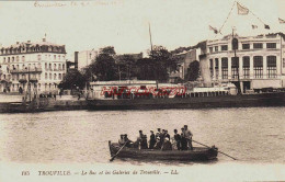 CPA TROUVILLE - CALVADOS - LE BAC ET LES GALERIES - Trouville