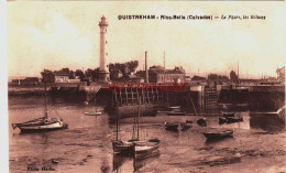 CPA OUISTREHAM - CALVADOS - LE PHARE - LES ECLUSES - Ouistreham