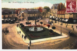 CPA DEAUVILLE - CALVADOS - LA PLACE MORNY - Deauville