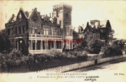 CPA DEAUVILLE - CALVADOS - LES VILLAS VICTORIA ET LODGE - Deauville