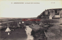 CPA ARROMANCHES - CALVADOS - LA GRANDE CALE - Arromanches