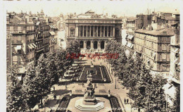 CPA MARSEILLE - BOUCHES DU RHONE - SQUARE DE LA BOURSE - The Canebière, City Centre