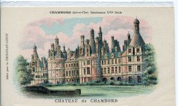 CPA - CHAMBORD - CHATEAU (PUBLICITE CHOCOLAT LOUIT) - Chambord