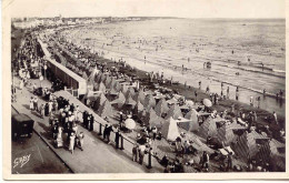 CPSM - SABLES D'OLONNE - LE REMBLAI ET LA PLAGE (1948) - Sables D'Olonne