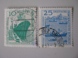 DDR  663 - 664  O - Used Stamps