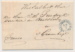 Halfrond-Francostempel S Hertogenbosch - Den Haag 1851 - ...-1852 Precursori