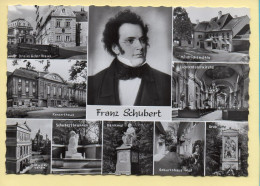 Franz SCHUBERT / Multivues / CPSM (voir Scan Recto/verso) - Chanteurs & Musiciens