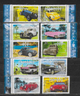 "Voitures Anciennes" 2000 - 3317 à 3326 Les Timbre Du Bloc BF30 - Used Stamps