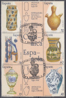 ESPAÑA 1987 Nº 2891/2896 EN BLOQUE USADO - Used Stamps