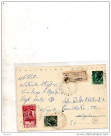 1958 CARTOLINA CON ANNULLO NAPOLI  SUCCURSALE 21 - 1946-60: Marcophilie