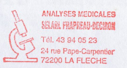 Meter Cover France 2003 Microscope - Altri & Non Classificati